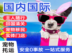石河子花园机场邮寄国际宠物托运 【国